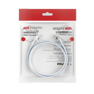 Cable de Parcheo (Patch Cord) / UTP / Cat. 6 (24 AWG) / 1 Metro (3.28 Pies) / Color Blanco / Ideal para PoE+ / Interior