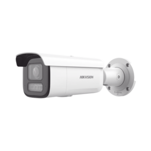 [Dual Light + 2 Micrófonos Integrados] Bala IP 6 Megapixel / Lente Mot. 2.8 a 12 mm / 60 mts Luz Blanca + 60 mts IR / Exterior IP67 / IK10 / WDR 120 dB / PoE+ / ACUSENSE / Alarmas I/O / Micro SD / ONVIF / Metal / ACUSEEK