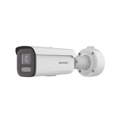 Bala IP 8 Megapixel / Lente Mot. 2.7 a 13.5 mm / Dual Light (60 mts IR + 60 mts Luz Blanca ) / Darkfighter S / Exterior IP67 / IK10 /WDR 130 dB / 4 Analíticos: AcuSense, Deteccion Facial, Conteo de Personas por Cruce y Zona