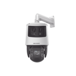 [TandemVu] PTZ IP 4 Megapíxel con Cámara Panorámica 6 Megapíxel / 32X Zoom / 200 mts IR / 30 mts Luz Blanca / ACUSENSE / IP66 / Alerta Audible y Luz Estroboscópica / Autoseguimiento / Hi-PoE / Alarmas I/O / Ultra Baja Il