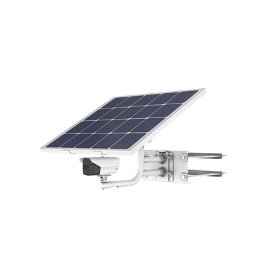 Kit Cámara Térmica Solar – Resolución 256 x 192 / Rango de temperatura -20°C a 150°C / Fusión de imagen bi-espectro / Alarma audible y estroboscópica / 4G LTE / Batería Lithium 360Wh / Panel solar 80W / IP