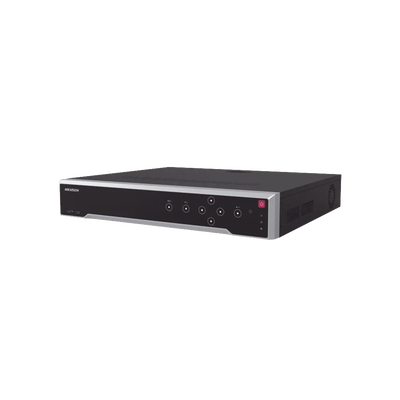 [Doble Poder de Decodificación] NVR 32 Megapixel (8K) / 32 Canales IP / 24 Puertos PoE+ / AcuSense / ANPR / Conteo de Personas / Heat Map / 4 Bahías de Disco Duro / HDMI en 8K / Soporta POS / Alarmas I/O / Smart Search