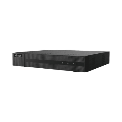 DVR 4 Canales TurboHD + 2 Canales IP / 5 Megapixel Lite – 3K Lite / Audio por Coaxitron / ACUSENSE Lite / 1 Bahía de Disco Duro / H.265+ / Salida en Full HD