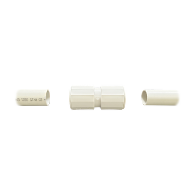 Manguito / Cople Morbidx IP67 libre de halógenos para unir tubería rígida de 40 mm (1 1/2″) permite una instalación hermética no necesita pegamento