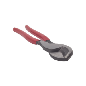 Pinza cortador multicable de alta palanca de 10″ (254 mm), fabricada en alma de acero al carbón y mango ergonómico de PVC.