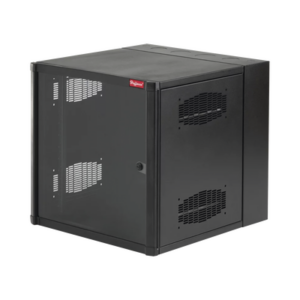 Gabinete AccessPlus 26 UR de Montaje en Pared de 19in, Rieles Numerados y Roscados #10-32, Puerta con Ventana de Seguridad, 600 mm de Ancho, 637 mm de Profundidad, Color Negro