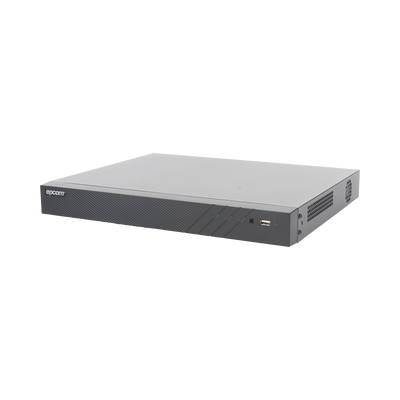 DVR 32 Canales TurboHD + 8 Canales IP / 5 Megapixel Lite – 3K Lite / Acusense (Evita Falsas Alarmas) / Audio Bidireccional / 2 Bahías de Disco Duro / H.265+ / Salida de Video en Full HD