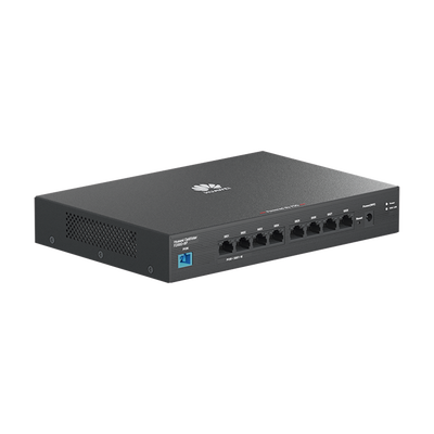 HUAWEI MiniFTTO – ONU Switch Gigabit PoE / 8 puertos 10/100/1000Mbps PoE + 1 PON (SC/UPC)/ Downstream 2.488 Gbps / Upstream 1.244 Gbps / modo puente / 120 W/ Administración Nube