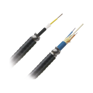 Cable de Fibra Óptica de 12 Hilos, Multimodo OM4 50/125 Optimizada, Interior/Exterior, Armada, Loose Tube 250um, OFCR (Riser), Precio Por Metro