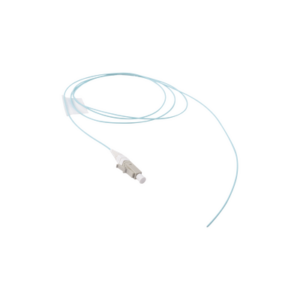 Pigtail de Fibra Óptica LC Simplex, Multimodo OM3 XGLO 50/125, LS0H, Color Aqua, 1 Metro (3.28 Pies)