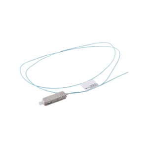 Pigtail de Fibra Óptica SC Simplex, Multimodo OM3 XGLO 50/125, OFNR, Color Aqua, 1 Metro (3.28 Pies)