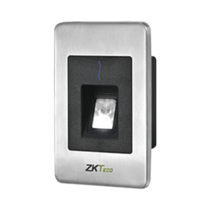 Lector Esclavo de Huella y Proximidad / RS-485 / IP65 / Acero Inoxidable / Exterior / ZKFinger VX10.0