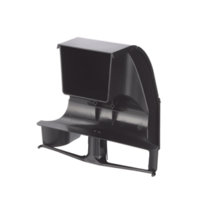 Bajada Para Canaleta FiberRunner™, Uso con Medidas 4×4, 6X4, 12X4, o 24X12, Con Reducción a 4X4, Color Negro