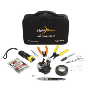 Kit de Herramienta LightBow para Terminación de Conectores de Fibra Óptica Pre-Pulidos LC/SC, Monomodo o Multimodo