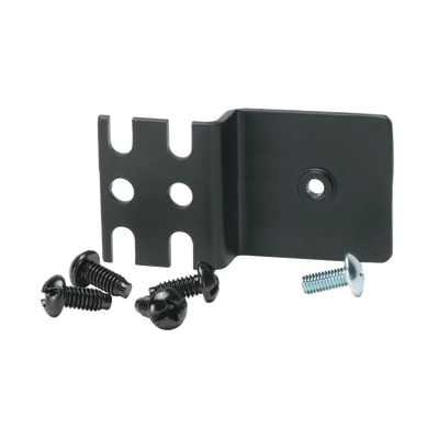 Soporte Para Canaleta Fiber-Duct™ 2×2 o 4×4, Para Instalación en Rieles de Rack de 2 o 4 Postes, Color Negro