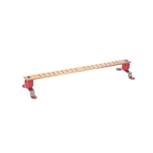 Barra de Conexión a Tierra StructuredGround™ para Telecomunicaciones y Centro de Datos, de 1/4″ Grosor X 2″ Ancho X 24″ Largo.