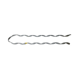 Remate Preformado de Acero Galvanizado para fibra Mini-ADSS, Diámetros 6-7 mm (Estructura de 4 hilos con Polvo Abrasivo)