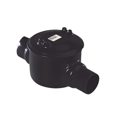 Caja para Áreas Peligrosas con Tapa Tipo GRC de 1/2″ (13 mm) con Recubrimiento de PVC e Interior de Uretano.