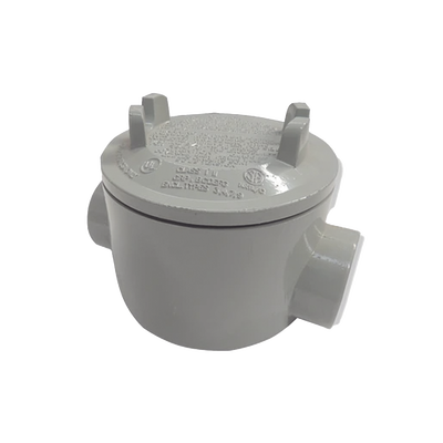 Caja con Tapa Tipo GRC de 3/4″ (19 mm) / Caja a Prueba de Explosión / Para Áreas Peligrosas / Libre de Cobre.