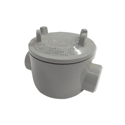 Caja con Tapa Tipo GRC de 1 1/4″ (31.8 mm) / Caja a Prueba de Explosión / Para Áreas Peligrosas / Libre de Cobre.
