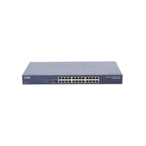 Switch No Administrable Gigabit de 24 Puertos 10/100/1000 Mbps, Con Modo Extendido Para Envió de Datos de Hasta 200 m