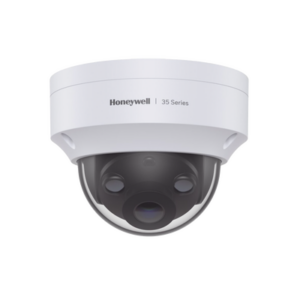 Domo IP 3 Megapixel / Lente 2.8 mm / 40 mts IR / Ultra Baja Iluminación / NDAA / ONVIF / Exterior IP66 / Antivandalico IK10 / Ultra Baja Iluminación / H.265 / PoE / Serie 35 / Honeywell Security