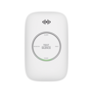 (HikFire) Detector de Gas Natural Metano (CH4) / Alarma Temprana / Salida para cierre de Válvula y/o activación de Ventilador / Protección IP30 / Alarma de 70dB a 115dB a 1 metro de distancia
