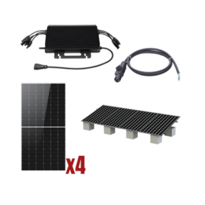 Kit Solar Interconexion / 2kW 220Vca / Microinversores HOYMILES / Montaje Incluido