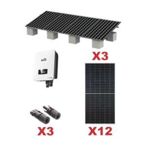 Kit Solar Interconexion / 7kW 220Vca / Inversor AFORE / Montaje Incluido