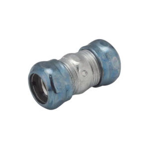 Cople Compresión Hermético de Acero Galvanizado para Pared Delgada de 3/4″ .