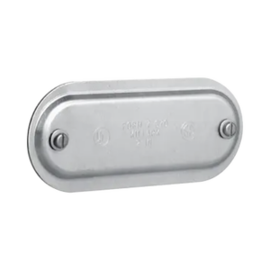 Tapa de Aluminio con Empaque para Caja Condulet de 2″.