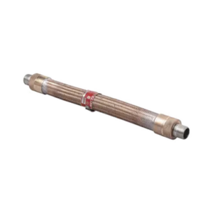 Cople Flexible con Trenzado de Bronce de 1/2″ x 18″.