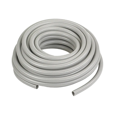 Manguera hermética tipo PolyTuff no metálica, gris de 1 1/2″ / 50 pies (15.24 m) / Uso comercial-industrial.