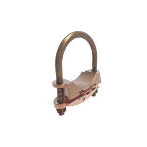 Conector Mecánico para Cable Calibre 4 a 2/0 AWG / Paralelo o 90° Grados a Tubo de 1 1/4″ o Varilla de 1 3/8″ – 1 1/2″.