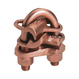 Conector mecánico para 2 cables en forma de cruz para ranura A calibre mínimo 4 sol- 2/0 tre y ranura B 4 sol – 2/0 tre.