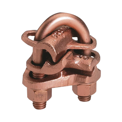 Conector mecánico para 2 cables en forma de cruz para ranura A calibre mínimo 4 sol- 2/0 tre y ranura B 4 sol – 2/0 tre.