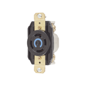 Receptáculo con Bloqueo de Media Vuelta Industrial 30 A 250 V CA / 3 Polos 4 Hilos / Nema L15-30R.