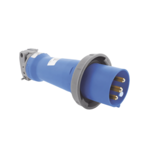 Clavija industrial, 30 A, 250 V CA, 2 Polos 3 Hilos, IP67. Grado Industrial.