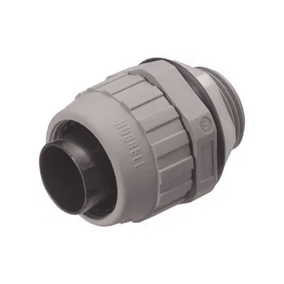 Conector Recto de Nylon de 1/2″ para Tubería Liquidtight Polytuff.