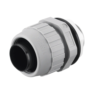Conector Recto de Nylon de 3/4″ para Tubería Liquidtight Polytuff.