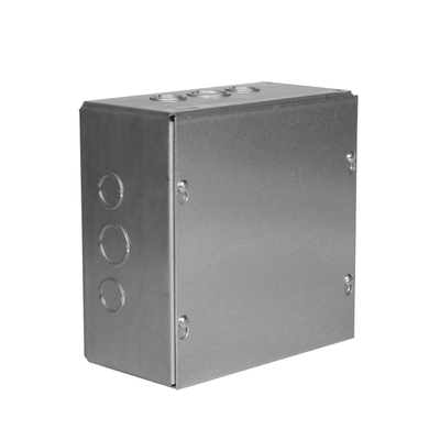 Caja Extra Grande 6″ x 6″ x 4″/ Profundidad 4″/Entradas Laterales-Finales 2 Entradas de 1/2″- 3/4″, 1 Entrada de 3/4″ – 1″/ Incluye tapa.