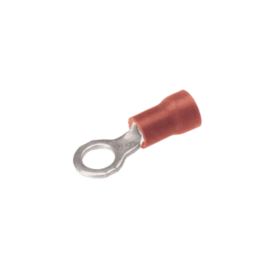 Zapata Terminal de Ojillo para Tornillo 3/8 in (10 mm) calibre 22-16 AWG con aislamiento de vinilo.