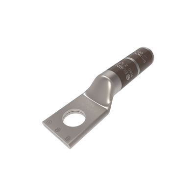 Zapata Terminal de Cañón Largo para Tornillo 5/16″ y Calibre 2 AWG.