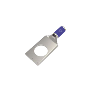 Zapata Terminal de Compresión de Cañón Corto para Tornillo de 3/8″ y Calibre 6 AWG.