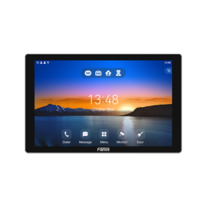 Monitor Audio/Video IP/SIP para interior, Wi-Fi, pantalla táctil de 10.1″, Apertura remota