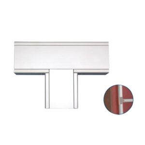 Accesorio en “T” de aluminio, para canaleta INKA100 (8140-80001)