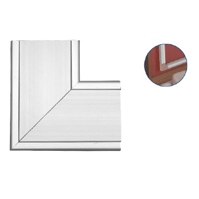 Accesorio en “L” de Aluminio, compatible con canaleta INKA151