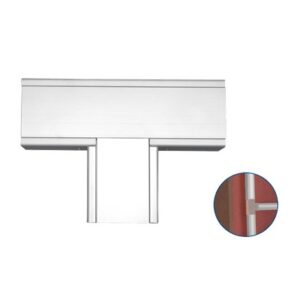 Accesorio en “T” de Aluminio, para canaleta INKA151 (8440-81001)