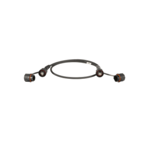 Patch Cord Cat6A IndustrialNet, Blindado S/FTP, Con Plug Industrial y Tapa en Cada Extremo, 3 Metros (9.84 Pies)
