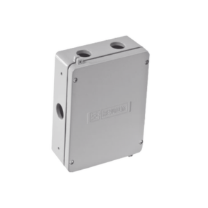 Caja de Unión de Aluminio con 5 salidas de 5/8″ / 2 Izq _ 2 Der_ 1 Abajo.